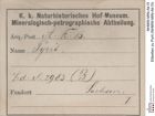 Etiketten zu Pyrit (NHMW-MIN-Ak15)